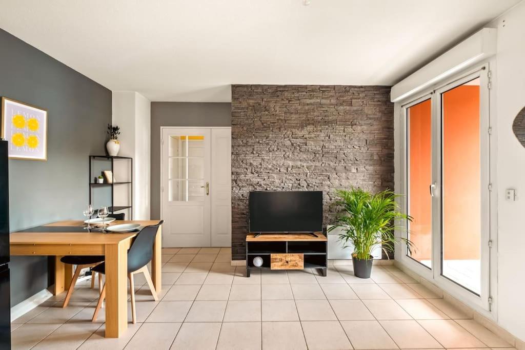 Apartmán T2 Paisible Vaise, Avec Parking Metro Direct Bellecour Lyon Exteriér fotografie